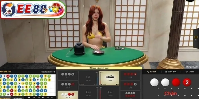 Trải nghiệm sòng bài chân thực và công bằng cùng xóc đĩa livestream